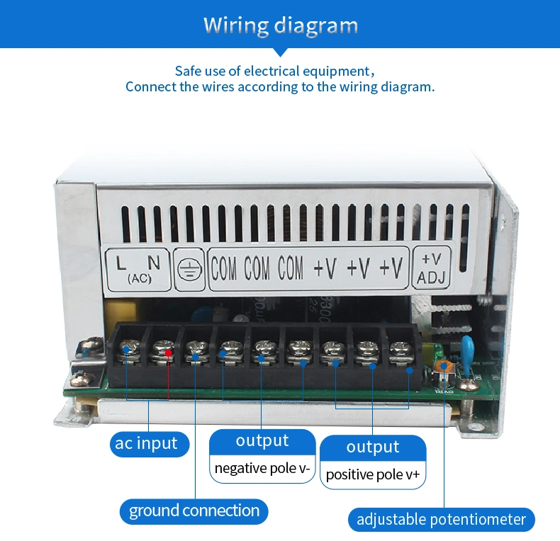 High Quality 500W Single Output SMPS 13.5V 36A Power Transformer